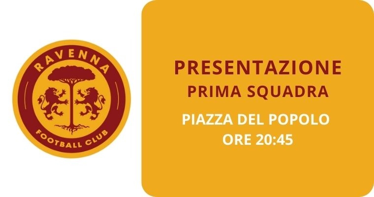 Presentazione prima squadra Ravenna Calcio